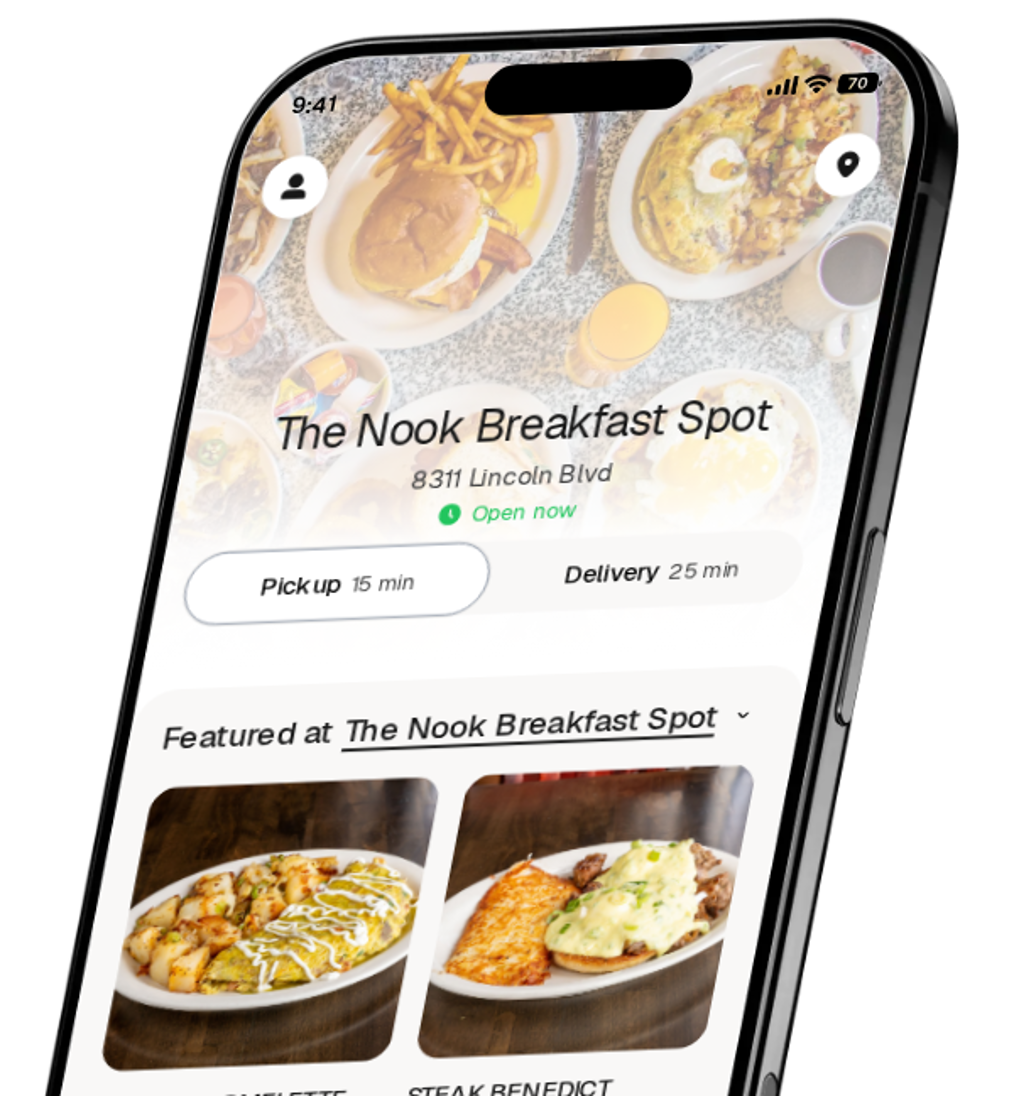 The Nook Breakfast Spot app preview